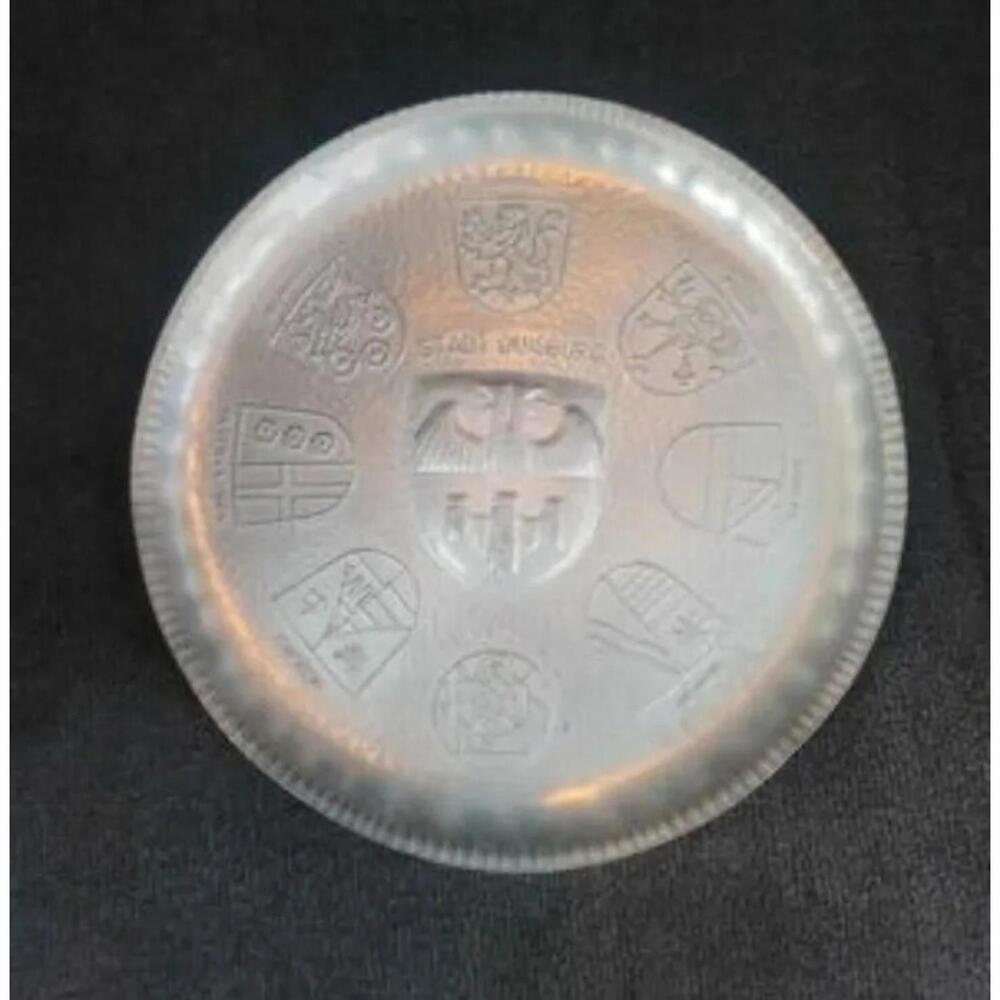 Antique German Pewter Plate - Picture 1 of 1
